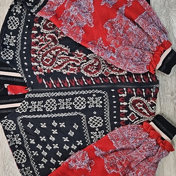 Free people crop textured zip up jacket XS - Picture 5 of 12